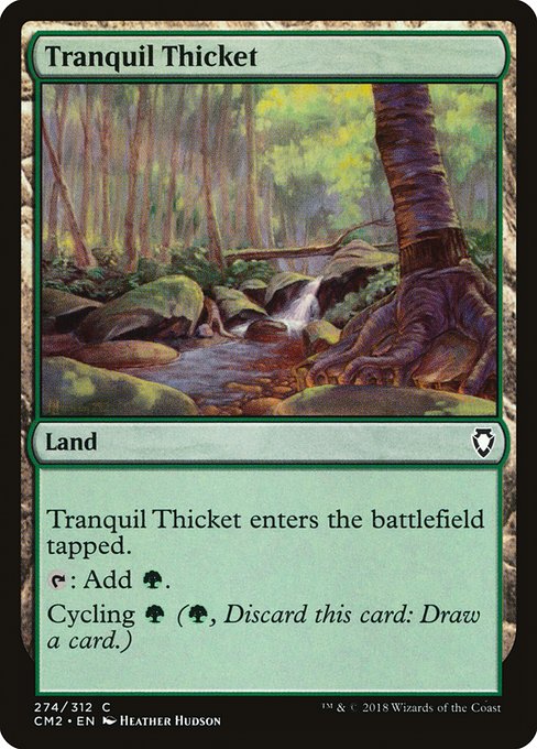 Tranquil Thicket - Commander Anthology Volume II Common Card