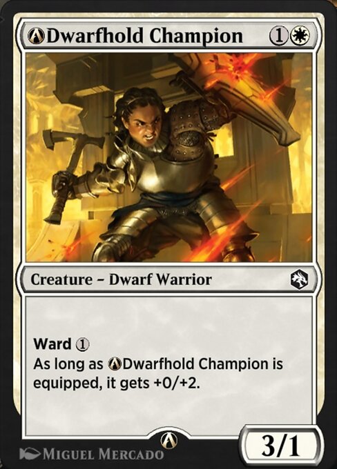 A-Dwarfhold Champion - Adventures in the Forgotten Realms Common Card