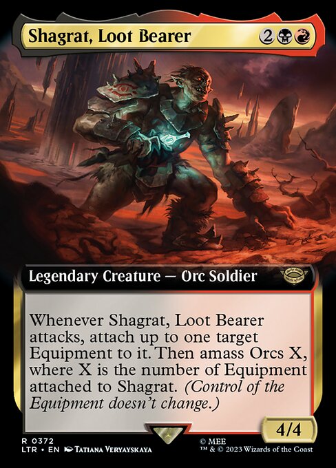 Shagrat, Loot Bearer - The Lord of the Rings: Tales of Middle-earth Rare Card
