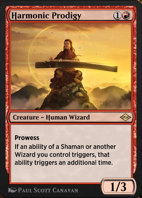 Harmonic Prodigy - Jumpstart: Historic Horizons Rare Card