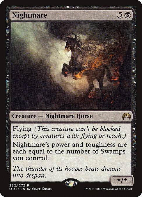 Nightmare - Magic Origins Rare Card
