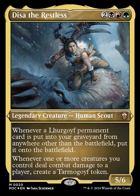 Disa the Restless - Modern Horizons 3 Commander Mythic Card