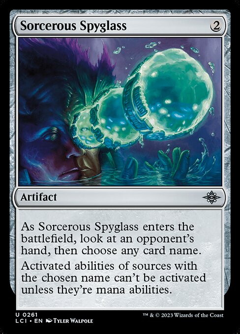 Sorcerous Spyglass - The Lost Caverns of Ixalan Uncommon Card