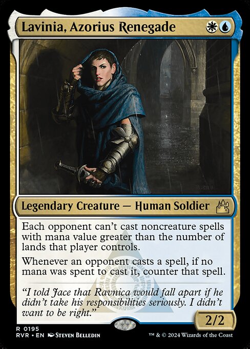 Lavinia, Azorius Renegade - Ravnica Remastered Rare Card