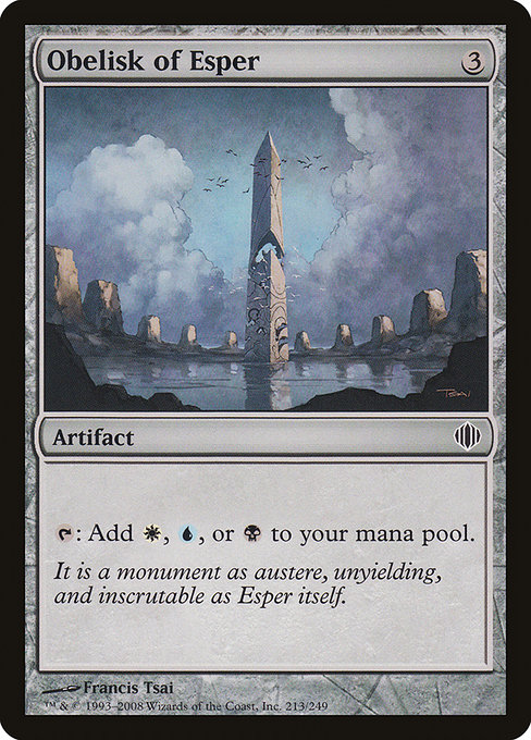 Obelisk of Esper - Shards of Alara Common Card