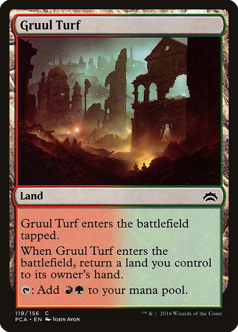 Gruul Turf - Planechase Anthology Common Card