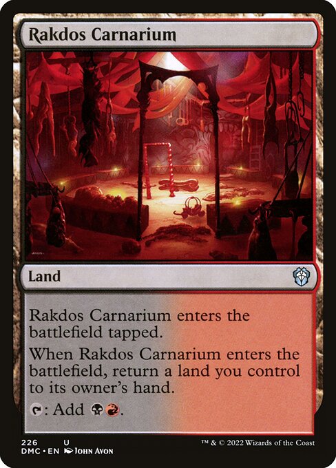 Rakdos Carnarium - Dominaria United Commander Uncommon Card