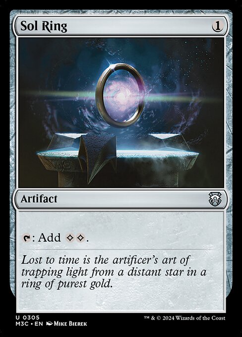 Sol Ring - Modern Horizons 3 Commander Uncommon Card