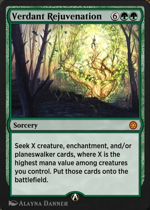 Verdant Rejuvenation - Alchemy Horizons: Baldur's Gate Mythic Card