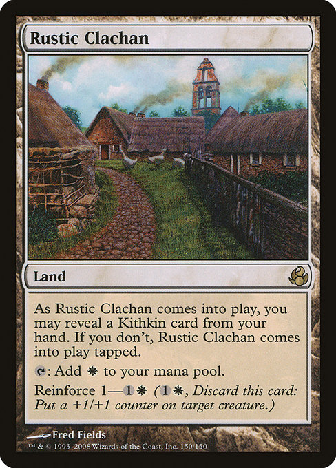 Rustic Clachan - Morningtide Rare Card