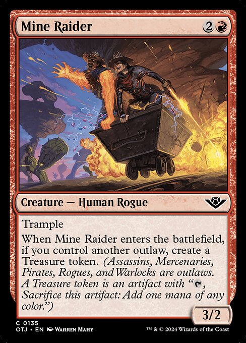 Mine Raider - Outlaws of Thunder Junction Common Card