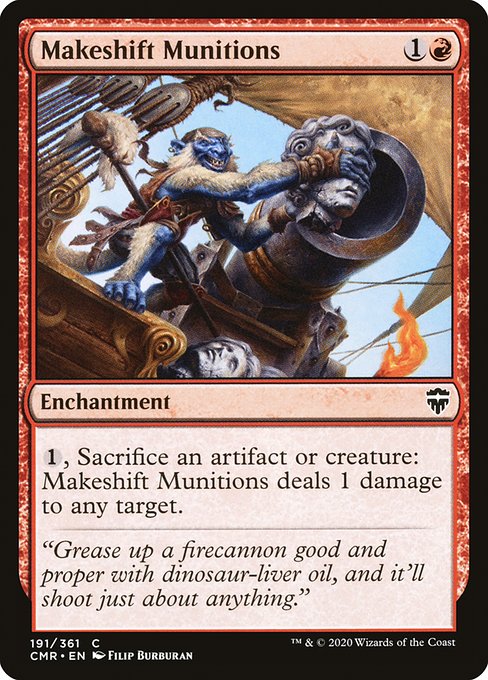 Makeshift Munitions - Commander Legends Common Card