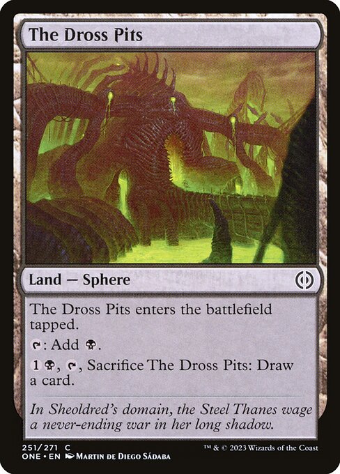 The Dross Pits - Phyrexia: All Will Be One Common Card