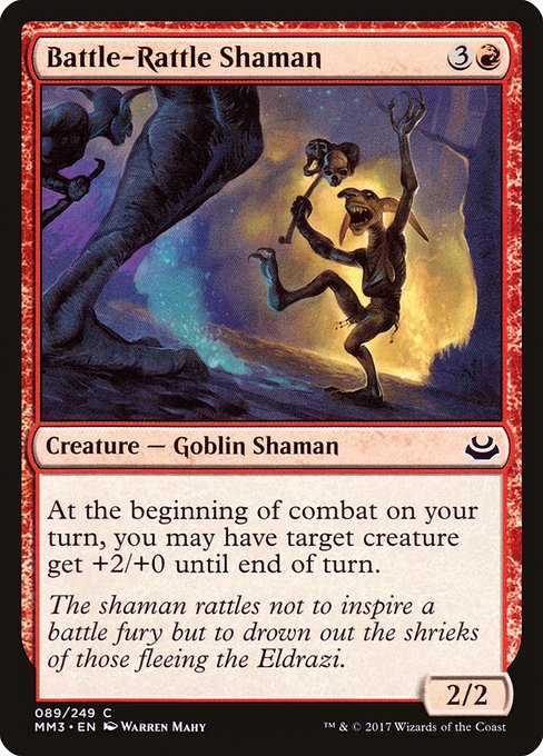 Battle-Rattle Shaman - Modern Masters 2017 Common Card