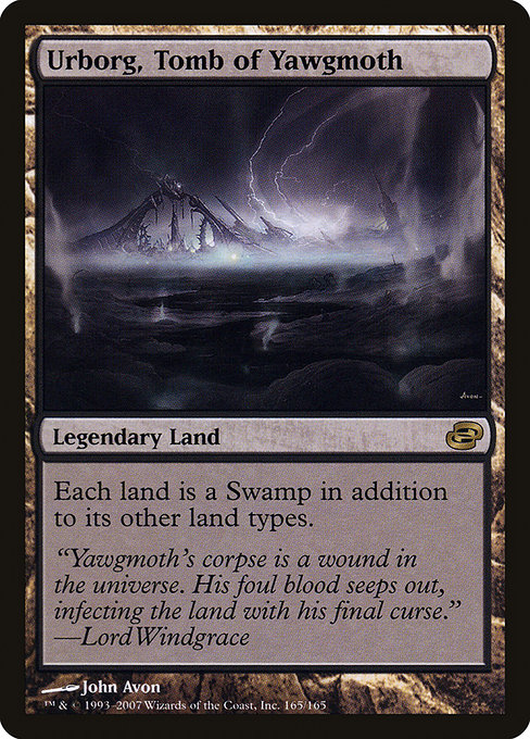 Urborg, Tomb of Yawgmoth - Planar Chaos Rare Card