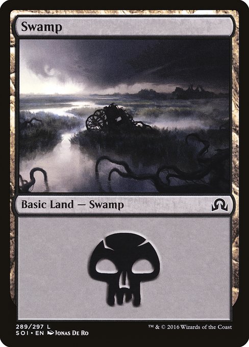 Swamp - Shadows over Innistrad Common Card