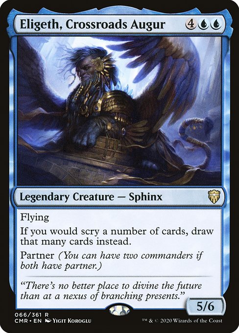 Eligeth, Crossroads Augur - Commander Legends Rare Card