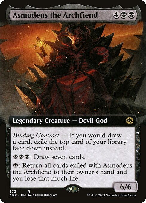 Asmodeus the Archfiend - Adventures in the Forgotten Realms Rare Card