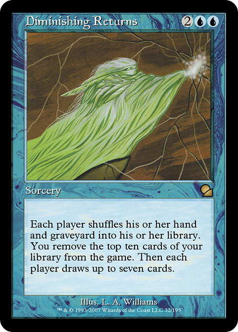Diminishing Returns - Masters Edition Rare Card