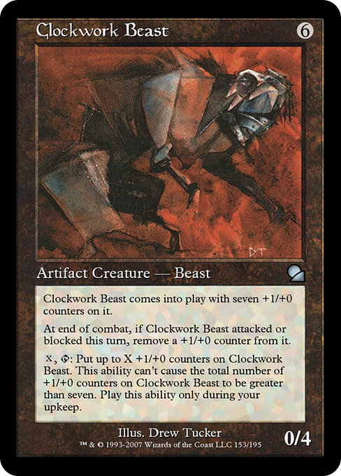 Clockwork Beast - Masters Edition Uncommon Card