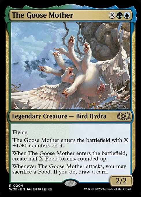 The Goose Mother - Wilds of Eldraine Rare Card