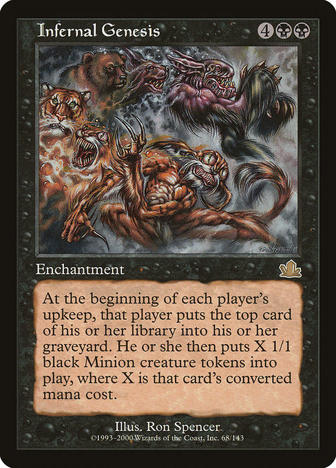 Infernal Genesis - Prophecy Rare Card