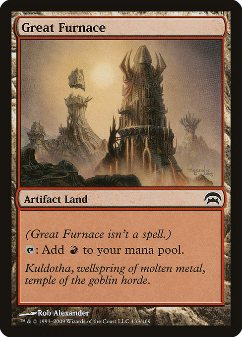 Great Furnace - Planechase Common Card