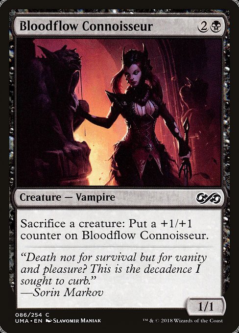 Bloodflow Connoisseur - Ultimate Masters Common Card