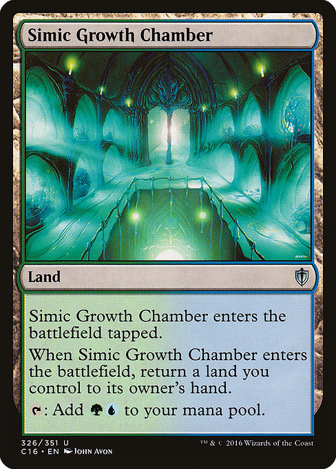 Simic Growth Chamber - Commander 2016 Uncommon Card