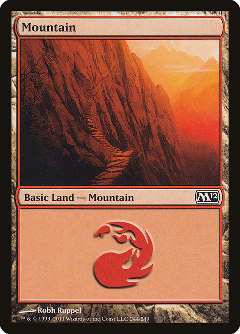Mountain - Magic 2012 Common Card
