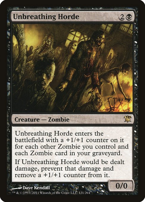 Unbreathing Horde - Innistrad Rare Card