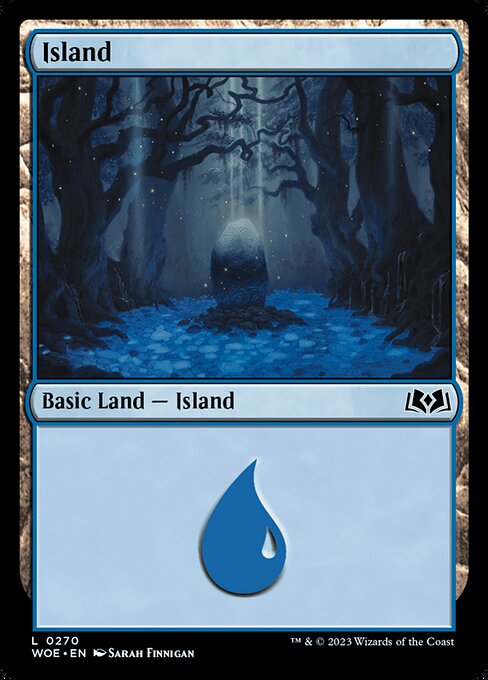 Island - Wilds of Eldraine Common Card