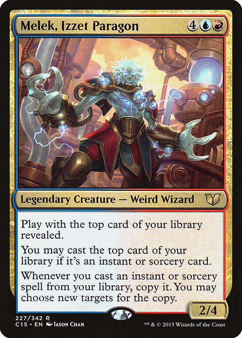 Melek, Izzet Paragon - Commander 2015 Rare Card