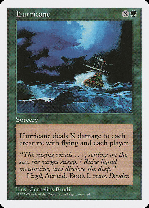 Hurricane - Fifth Edition Uncommon Card