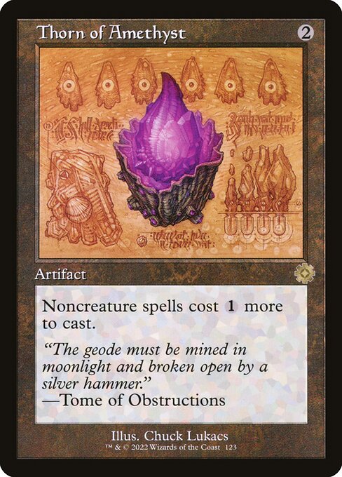 Thorn of Amethyst - The Brothers' War Retro Artifacts Rare Card