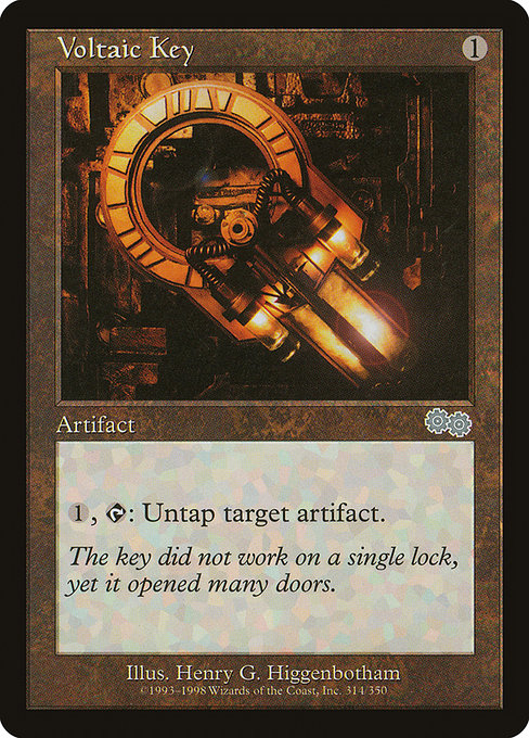 Voltaic Key - Urza's Saga Uncommon Card
