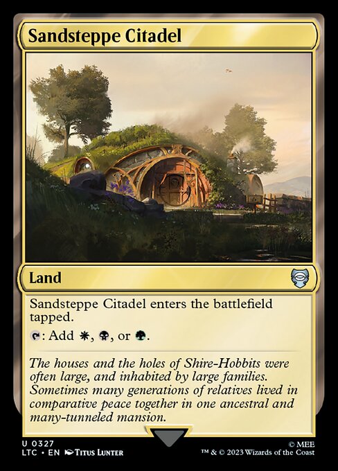 Sandsteppe Citadel - Tales of Middle-earth Commander Uncommon Card