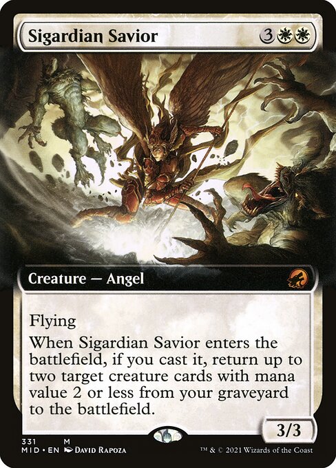 Sigardian Savior - Innistrad: Midnight Hunt Mythic Card