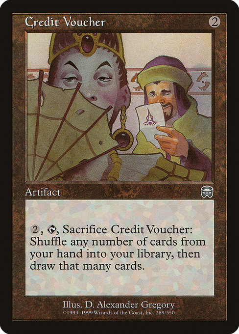 Credit Voucher - Mercadian Masques Uncommon Card