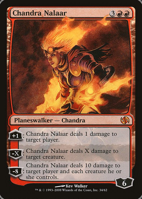 Chandra Nalaar - Duel Decks: Jace vs. Chandra Mythic Card