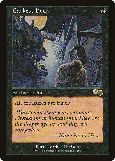 Darkest Hour - Urza's Saga Rare Card