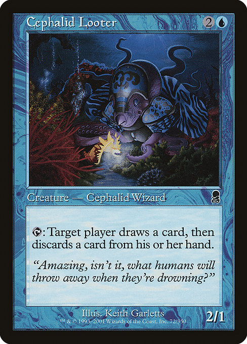 Cephalid Looter - Odyssey Common Card