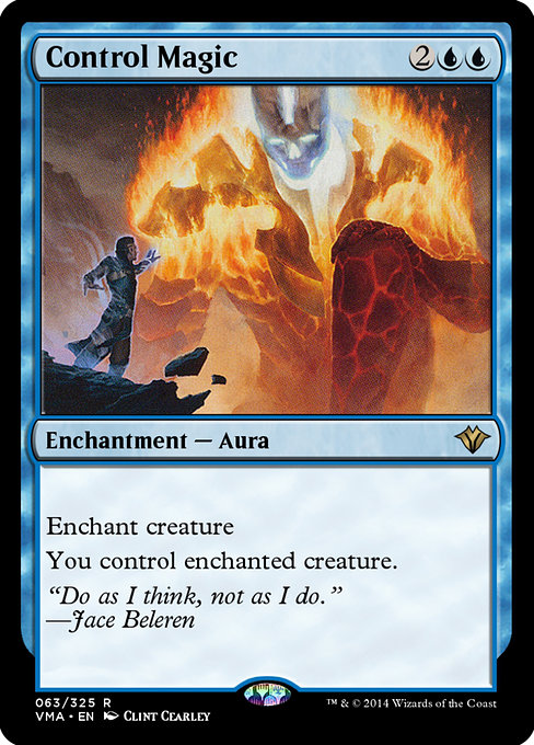 Control Magic - Vintage Masters Rare Card