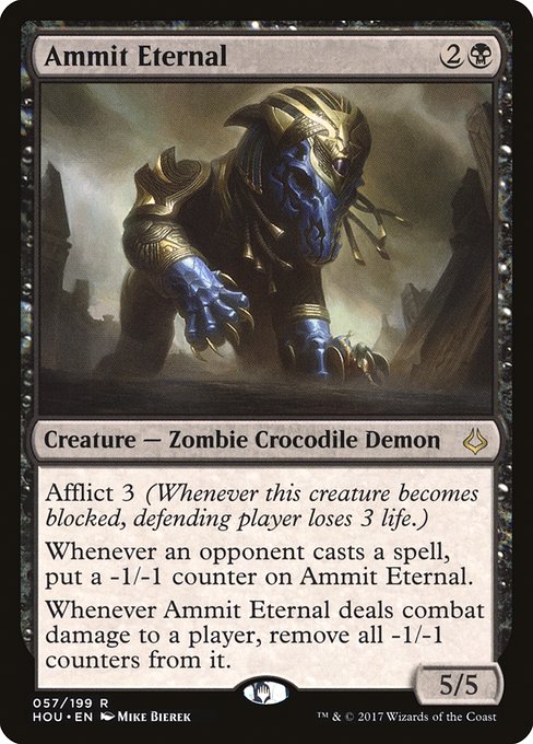 Ammit Eternal - Hour of Devastation Rare Card