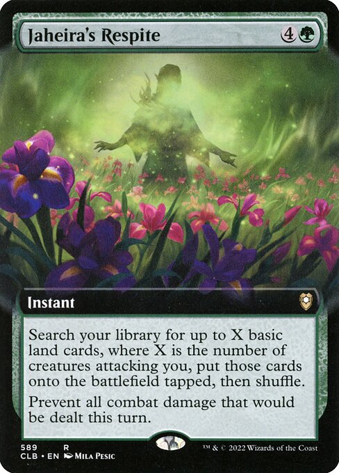 Jaheira's Respite - Commander Legends: Battle for Baldur's Gate Rare Card