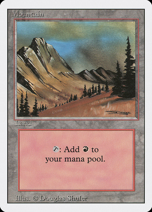 Mountain - Revised Edition Common Card