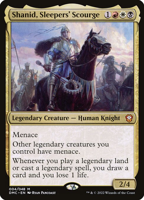 Shanid, Sleepers' Scourge - Dominaria United Commander Mythic Card