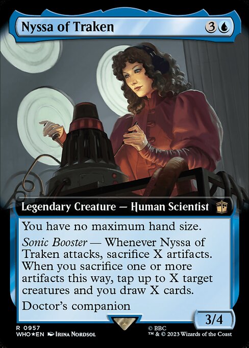 Nyssa of Traken - Doctor Who Rare Card