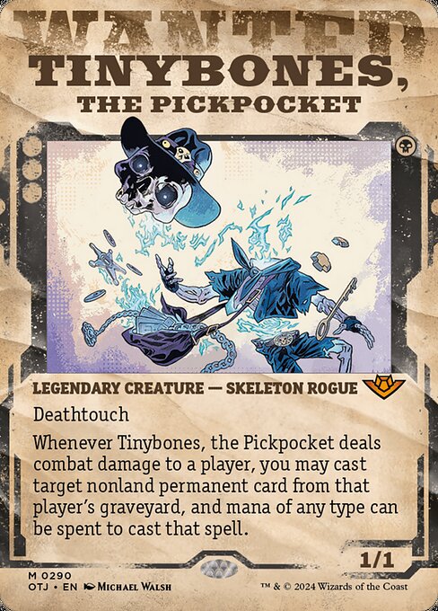 Tinybones, the Pickpocket - Outlaws of Thunder Junction Mythic Card