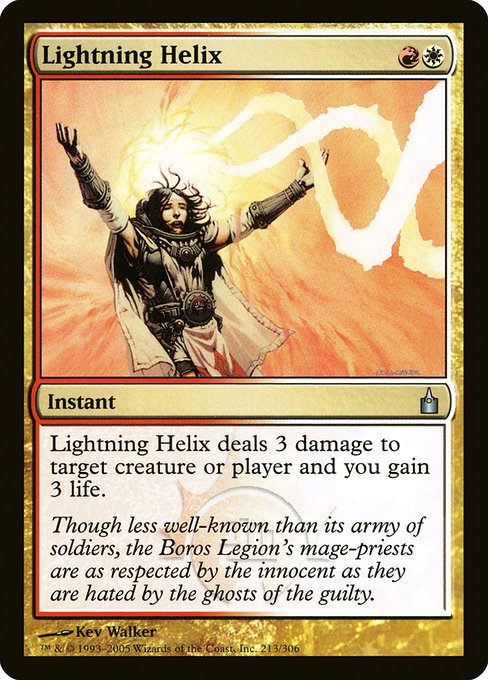 Lightning Helix - Ravnica: City of Guilds Uncommon Card
